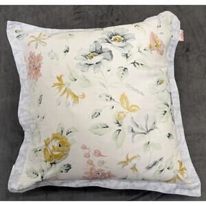 Cath Kidston London Pembroke Rose Square Sham Replacement 22" x 21" NO PILLOW